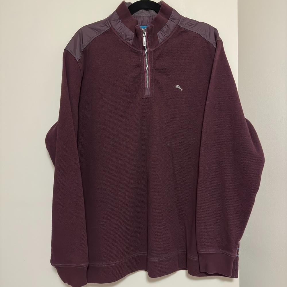 Tommy Bahama Quarter Zip pullover jacket